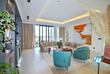 Morden and spacious 04-bedroom apartment for lease in To Ngoc Van, Tay Ho, Ha Noi