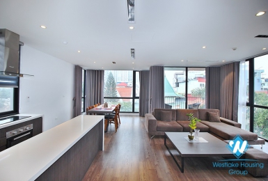 Beautiful and modern apartment for rent in To Ngoc Van st, Tay Ho district 
