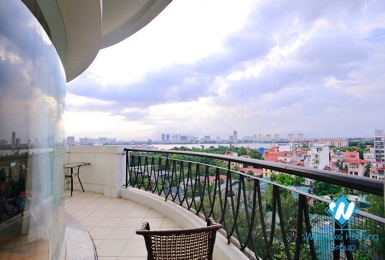 High-class 4 bedrooms apartment for lease in Dang Thai Mai st, Tay Ho