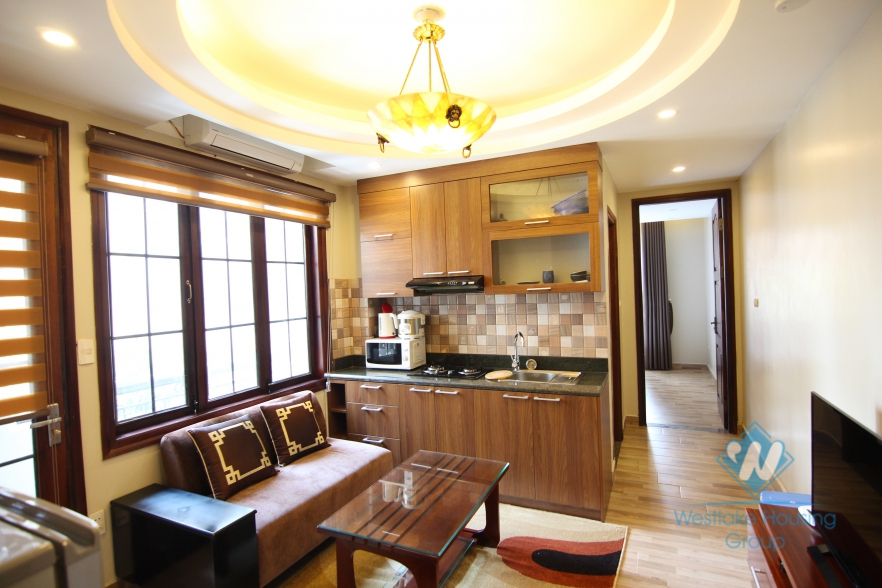 Japanese style studio for rent in Dao Tan street, Ba Dinh district, Ha Noi