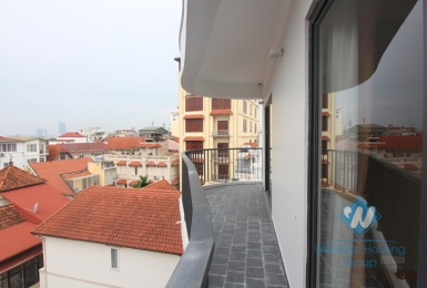 Big terrace and big balcony apartment for rent in Tay Ho