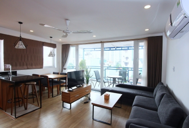 Top floor super modern apartment for rent on Dang Thai Mai, Tay Ho