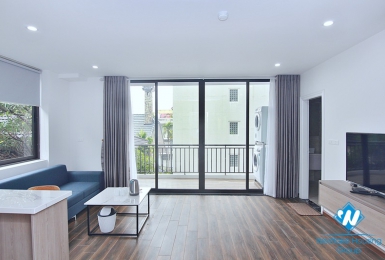 Lovely 01 bedroom apartment with a balcony on To Ngoc Van, Tay Ho, Ha Noi for rent
