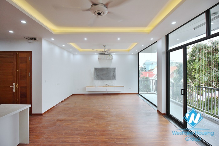 A brand new 2 bedroom apartment for rent in Au co, Tay ho, Hanoi