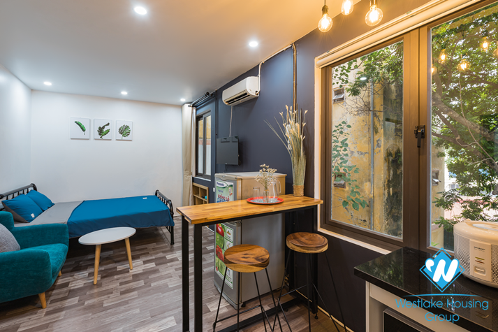 A new and lovely studio for rent in Tran phu, Ba dinh, Hanoi