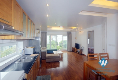A spacious and brightly 2 bedroom apartment for rent in Xuan dieu, Tay ho, Hanoi