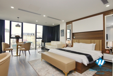 Luxury studio apartment for rent in the center of Hai Ba Trung district, Ha Noi