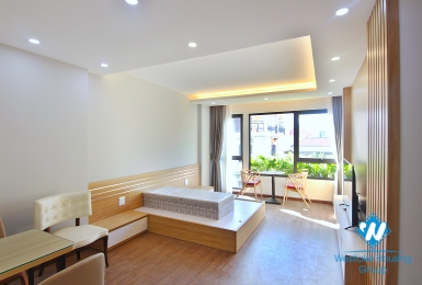 Adorable studio apartment for rent on To Ngoc Van street