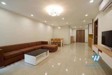 A  fully furnished apartment with 3 bedrooms in Ciputra, Tay Ho