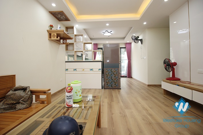 A reasonably priced three-bedroom apartment in Viet Duc high-rise building on Le Van Luong street 