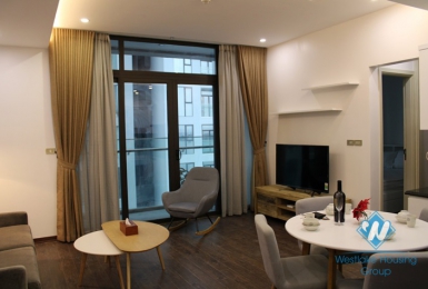 Morden one bedroom apartment for rent in Sun Grand, Thuy Khue, Ba Dinh
