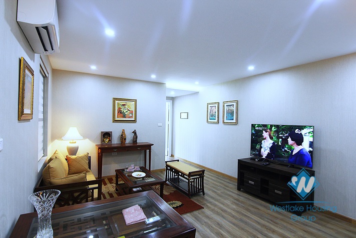 Brand-new 1 bedroom for rent in D'Le Roi Soleil building, Xuan Dieu, Tay Ho