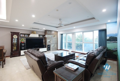 Splendid 4 bedroom apartment for rent in Ciputra Condo Apartment Building