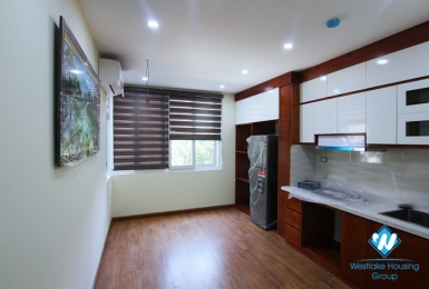 Bright one bedroom apartment near Lotte Building for rent, Vong Thi area, Tay Ho District 