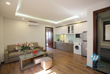 Newly and good quality 1 bedroom apartment for rent in Dao tan, Ba dinh