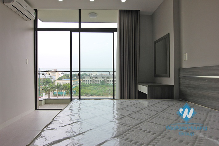 Lake view balcony, brand new apartment for rent in Tay Ho