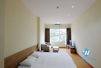 Spacious studio for rent in Ve Ho street, Tay Ho district.