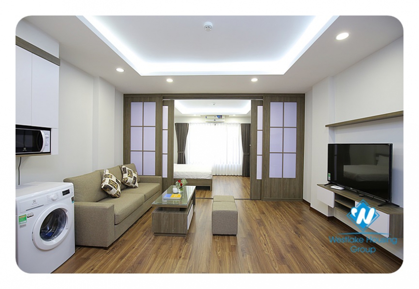 Nice one bedroom apartment for rent in a brand-new building in Ba Dinh