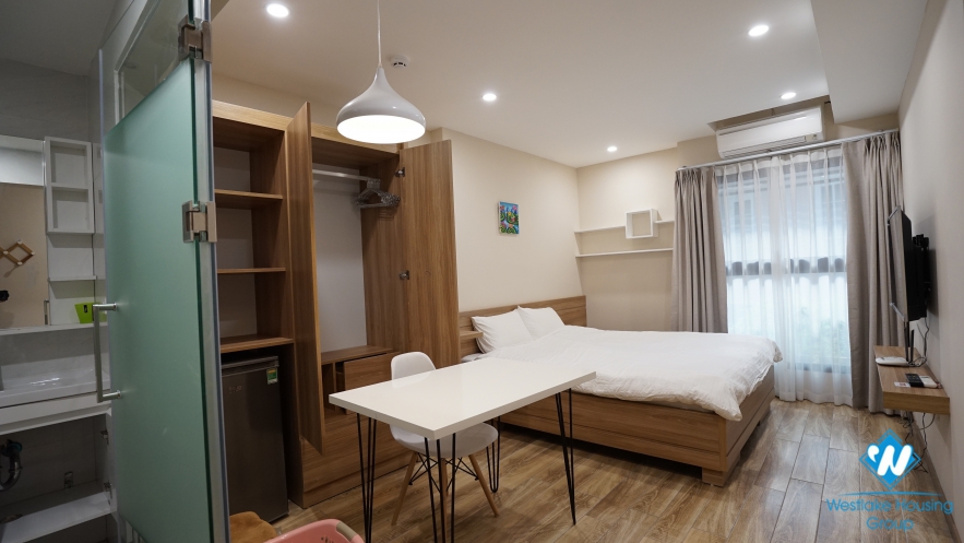 Modern studio apartment on Dao Tan Str