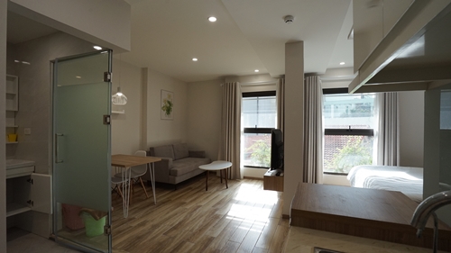Stylish studio apartment on Dao Tan Str