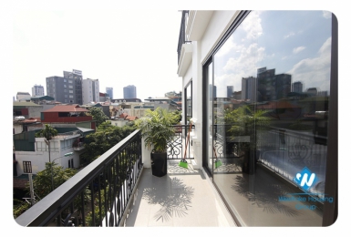 Bright 1-bedroom apartment with a nice balcony on Phan Ke Binh Str,, Ba Dinh