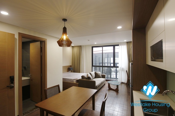 An excellent quality studio apartment for rent on Lieu Giai street.