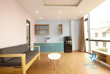 A bright studio with balcony for rent in Ba Dinh District