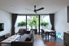 A modern 2 bedroom apartment for rent on Xuan Dieu street, Tay Ho