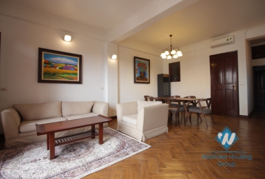 Newly renovated apartment for rent in Truc Bach island, Ba Dinh