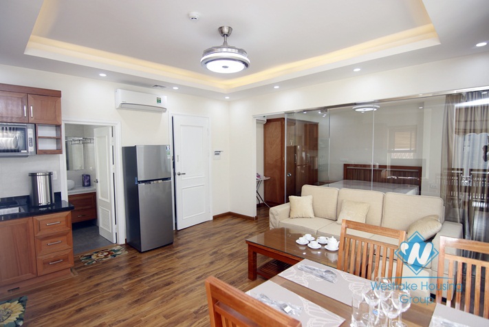 A nice and brand new studio for lease in Cau giay