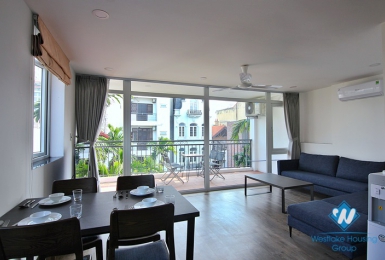 One nice bedroom with modern design for rent in Alley 12/2/5 Dang Thai Mai st, Tay Ho
