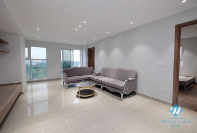A newly-built 3 bedroom apartment for rent in Ciputra L Tower