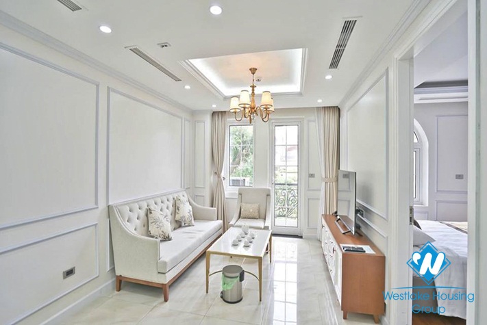 Balcony 2 bedroom apartment for rent in Hoan Kiem, Hanoi