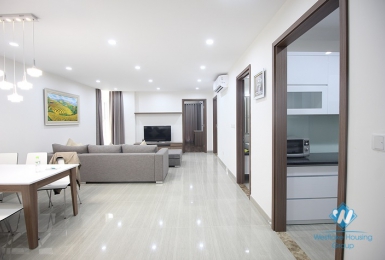 A bright, new 3 bedroom apartment for rent in Ciputra, Tay Ho