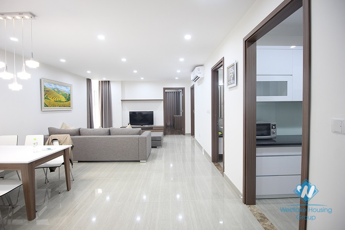 A bright, new 3 bedroom apartment for rent in Ciputra, Tay Ho