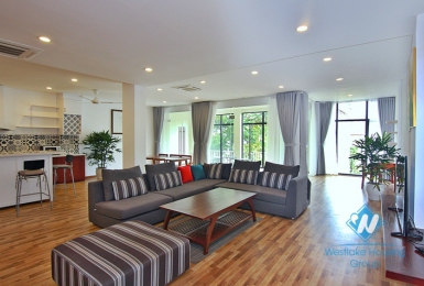 A charming 4 bedroom apartment for rent in To Ngoc Van, Tay Ho, Ha Noi