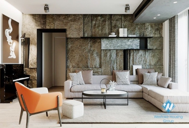 A high end, spacious 3 bedroom apartment for rent in Ciputra, Tay Ho