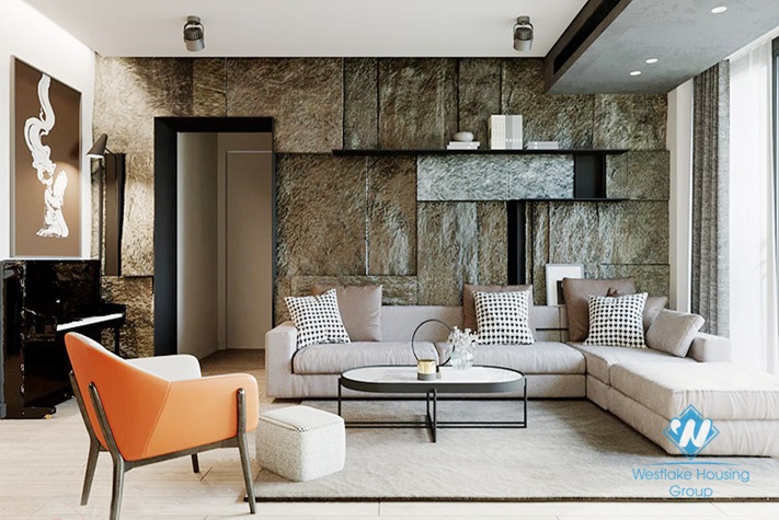 A high end, spacious 3 bedroom apartment for rent in Ciputra, Tay Ho