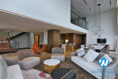 Executive luxury 4 bedrooms  PENTHOUSE in serviced apartment-hotel building, Tay Ho, Ha Noi