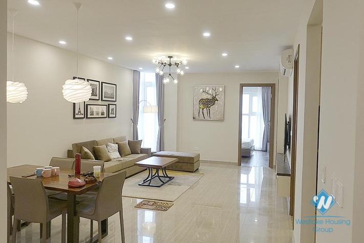 A fully-furnished 3 bedroom apartment for rent in Ciputra