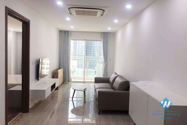 A modern 1 bedroom apartment for rent in Ciputra Compound, Hanoi.