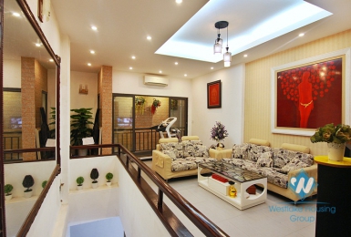 A spacious 4 bedroom house for rent in Dang thai mai, Tay ho, Ha noi