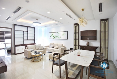 A delightful 3 bedroom 2 bathroom apartment for rent in Ciputra, Hanoi