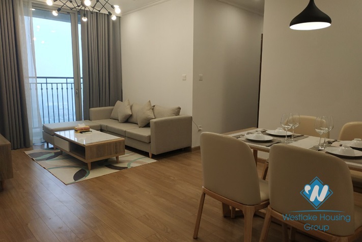 Bright two bedrooms apartment for rent in Vinhomes Gardenia, Nam Tu Liem