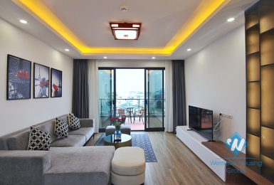 A brand new modern 2 bedroom apartment with big balcony in Xuan dieu, Tay ho