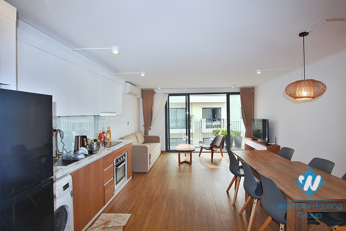 A luxury one-bedroom apartment on Xuan Dieu street, Tay Ho