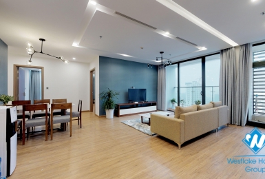 A beautiful and spacious 3 bedroom apartment for rent in Vinhomes Metropolis