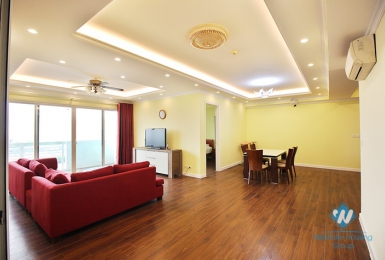 A bright and spacious 3 bedroom apartment for rent in Ciputra E Tower