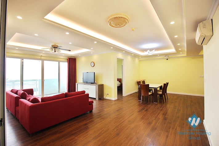 A bright and spacious 3 bedroom apartment for rent in Ciputra E Tower