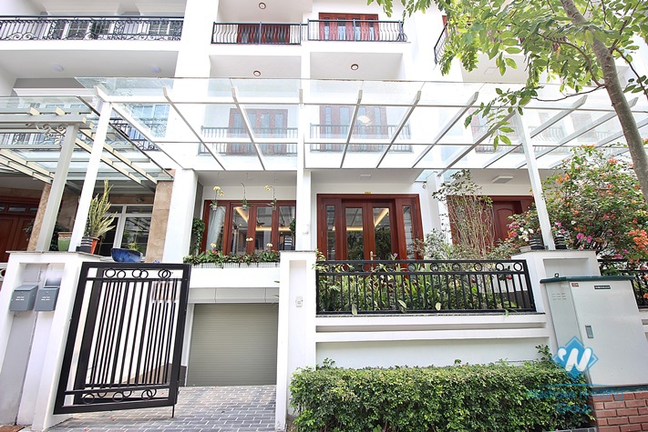 A brand new villa in K Block with elevator for rent in Ciputra Compound